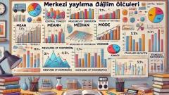 Merkezi yayılma (Dağılım) Ölçüleri 9. Sınıf Matematik içeriğine ait görsel