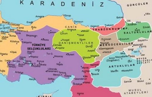 Danişmendliler (1080-1178) 10.Sınıf Tarih içeriğine ait görsel