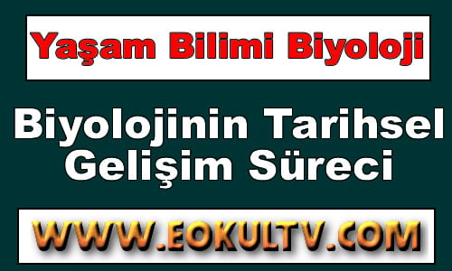 Biyolojinin Tarihsel Gelişim Sürecine Katkı Sağlayan Bilim İnsanları 9.Sınıf Biyoloji içeriğine ait görsel