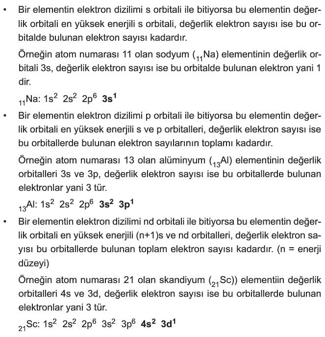 Elektron Dizilimleri Ve Periyodik Sistem Konu Anlatımı Soruları ...