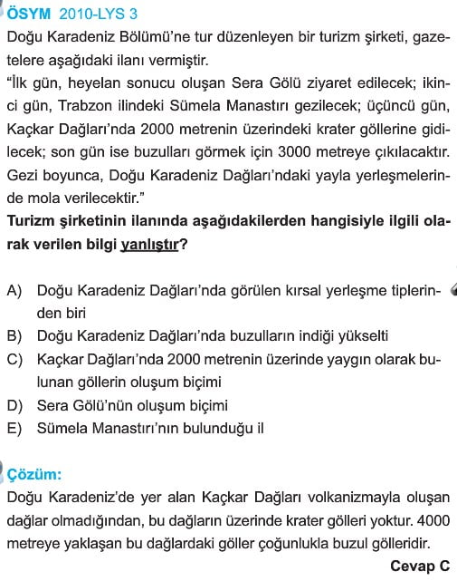 Turkiye De Dis Kuvvetler 10 Sinif Ornek Cikmis Soru 1