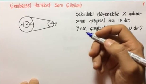 Çembersel Hareket Soru Çözümleri video 12. sınıf fizik içeriğine ait görsel