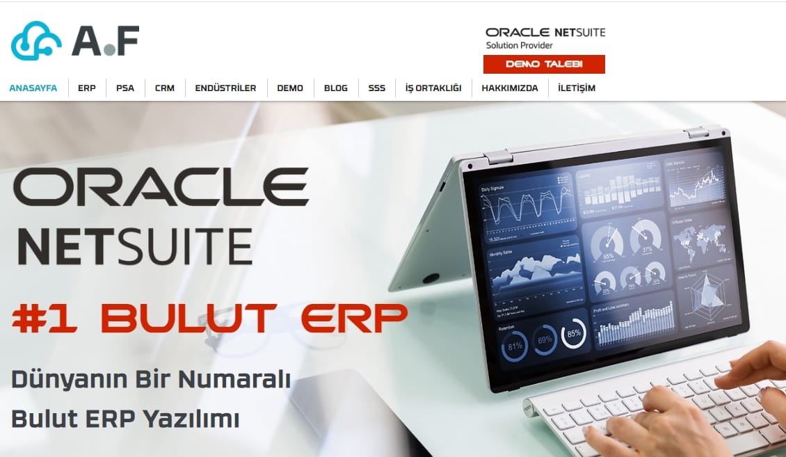 Oracle Netsuite ERP Çözümleri içeriğine ait görsel