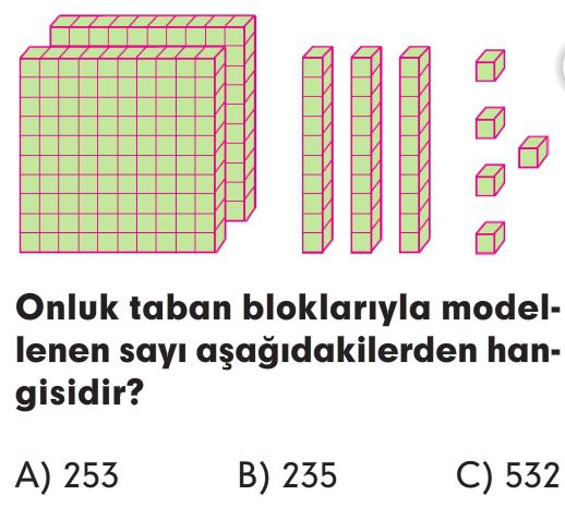 Doğal Sayılar Test Çöz 3. Sınıf Matemat,k Yeni Nesil Sorular