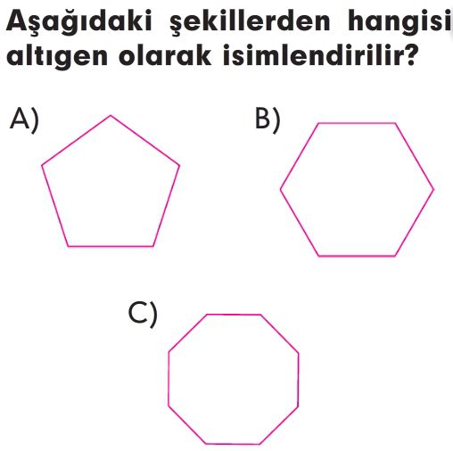 Geometrik Cisimler Ve Şekiller Test Çöz 3. Sınıf Matematik Testleri