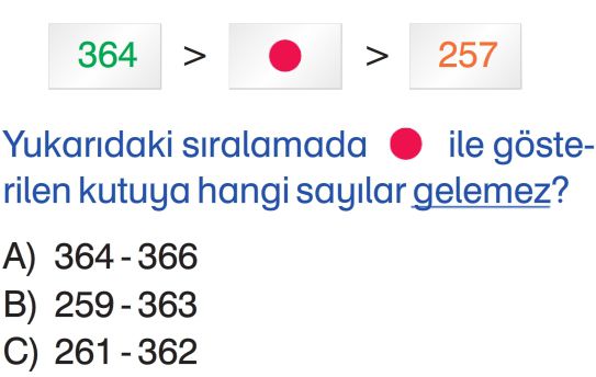 Doğal Sayılar Test Çöz 3. Sınıf Matemat,k Yeni Nesil Sorular