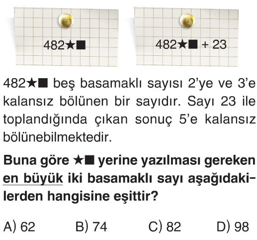 Sinif Matematik Sorulari Ve Cevaplari Cozumlu Nbkomputer