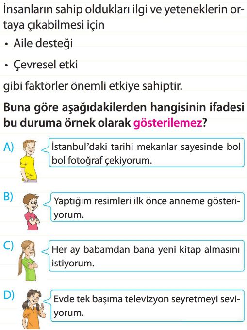 Birey Ve Toplum Test Çöz 4. Sınıf Sosyal Bilgiler Yeni Nesil Sorular