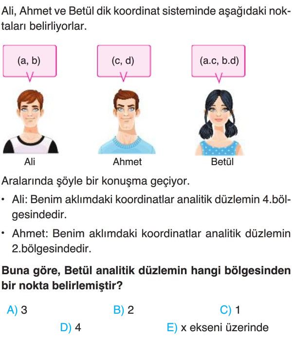 Noktanın Analitik İncelenmesi Test Çöz 11. Sınıf Matematik