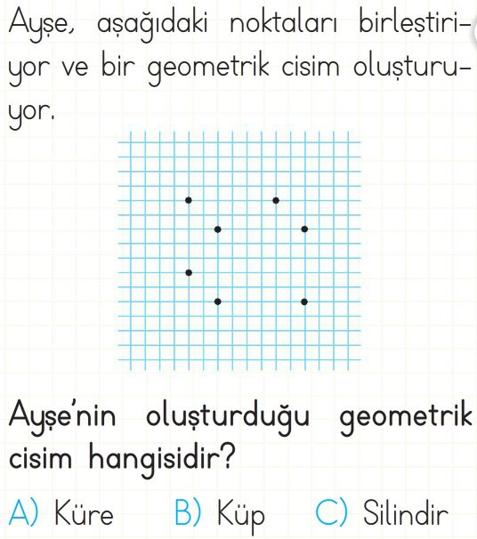 Geometrik Cisimler Ve Şekiller Test Çöz 2. Sınıf Matematik Testleri